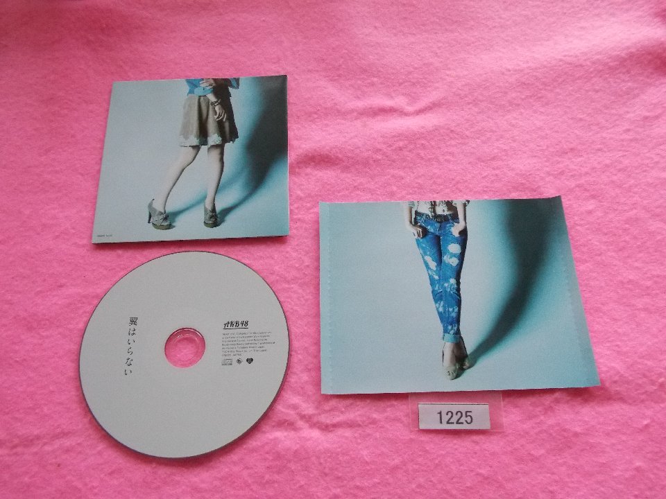 CD／AKB48／翼はいらない／劇場盤／不織布ケース使用／エーケービー48／つばさはいらない／管1225_画像2