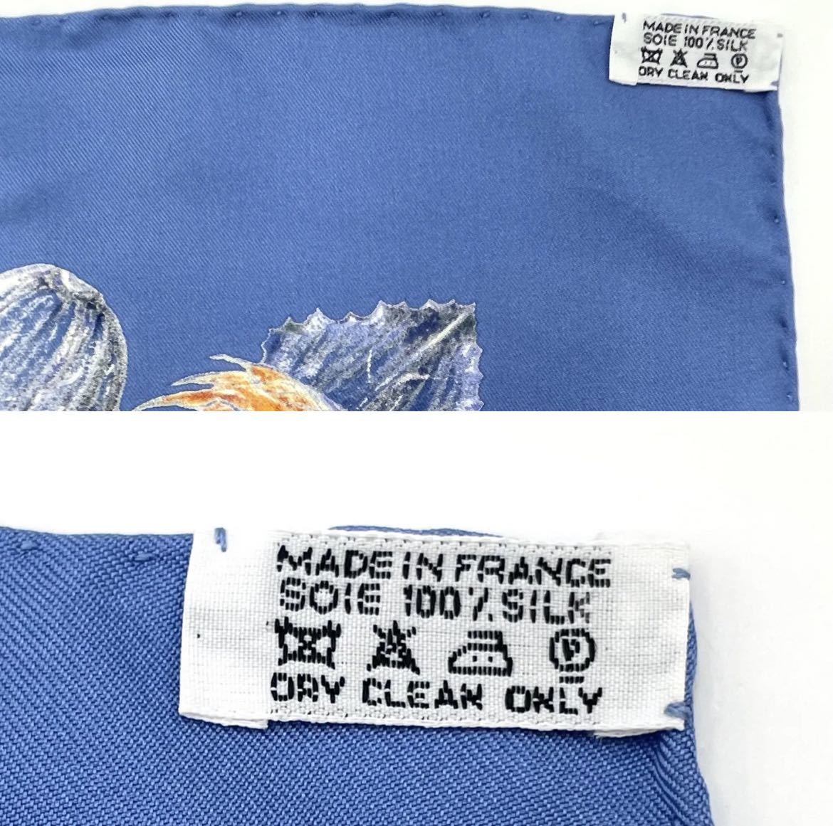 HERMES エルメス シルクスカーフ カレ90 カボチャとコロシント HERMES エルメス シルクスカーフ カレ90 カボチャとコロシント