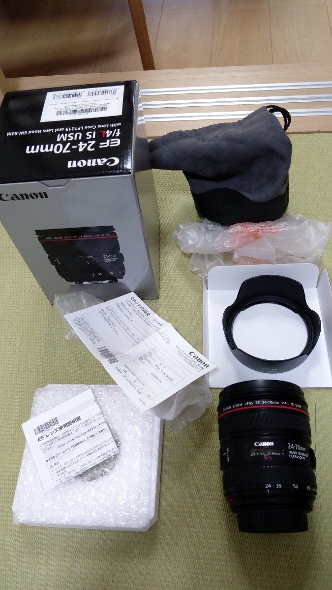 ☆キャノン・CANON・EF24-70mm F4L IS USM EF24-7040LIS☆美品・特記