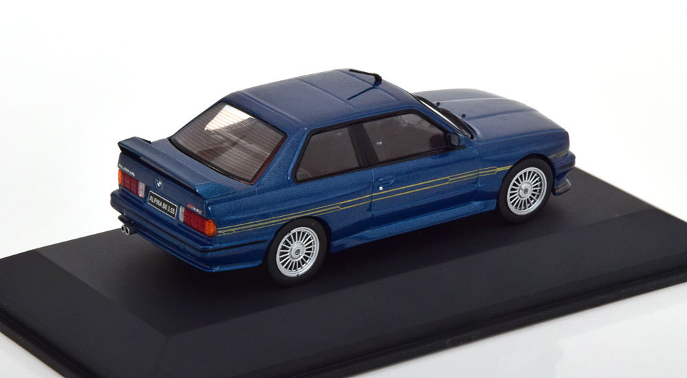 solido 1/43 BMW Alpina B6 3.5S E30　ブルーメタリック　アルピナ_画像2