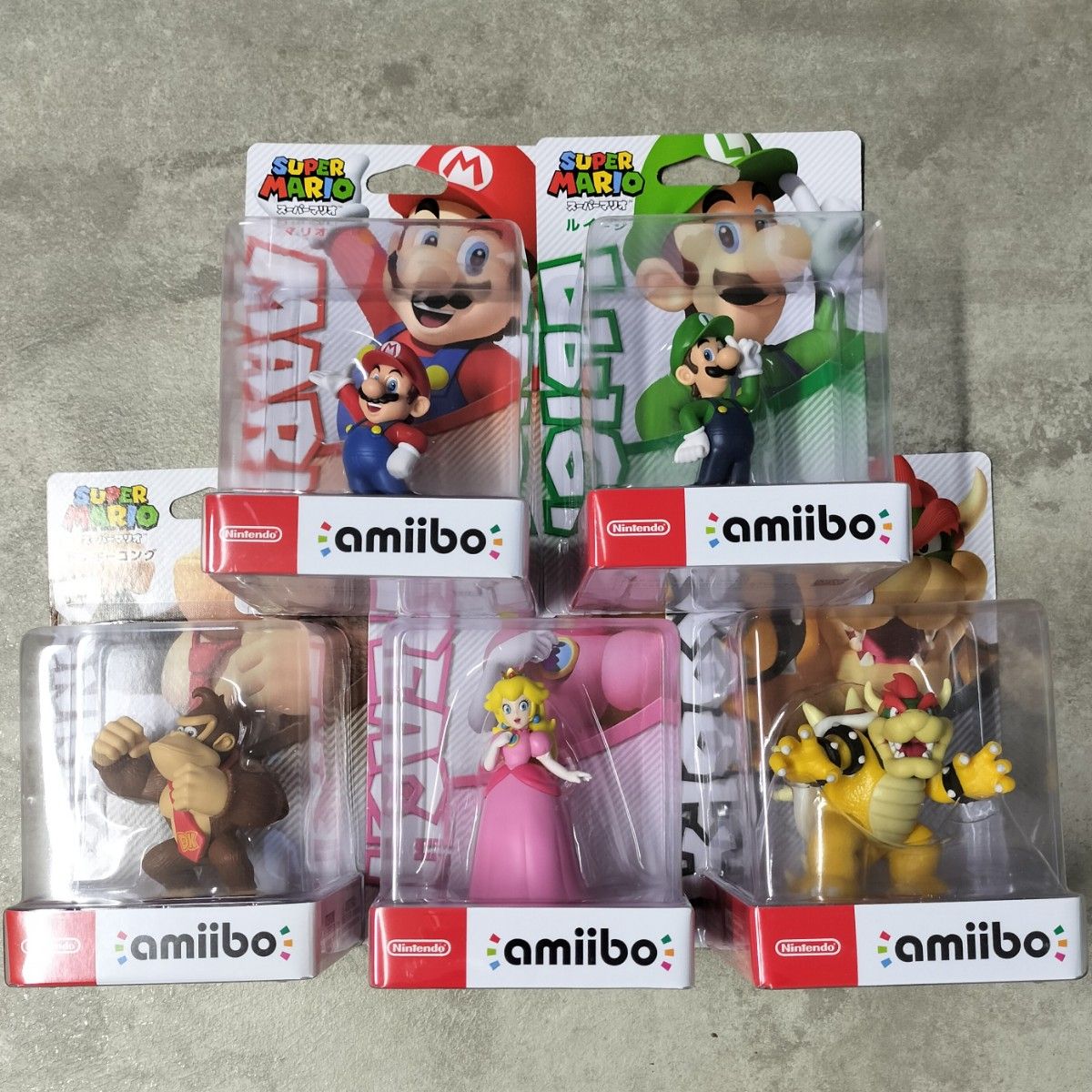 任天堂 amiibo スーパーマリオシリーズ 5点セット アミーボ ニンテンドー