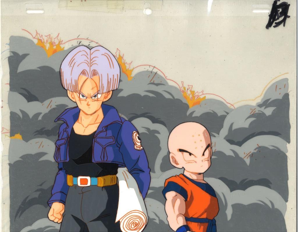 ブランドサイト通販 セル画 ドラゴンボールZ クリリン・トランクス