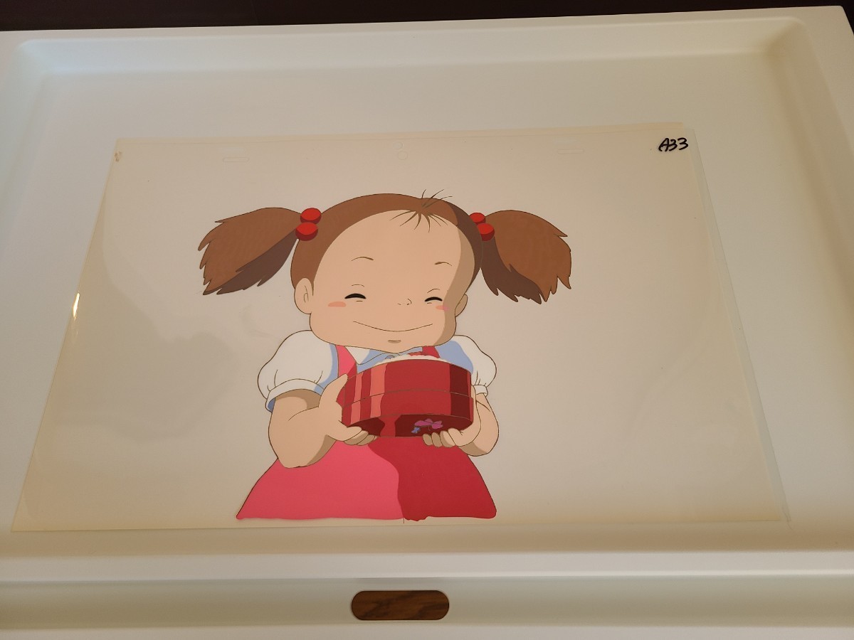 となりのトトロ セル画 / 草壁メイ 検: 宮崎駿 スタジオジブリ GHIBLI