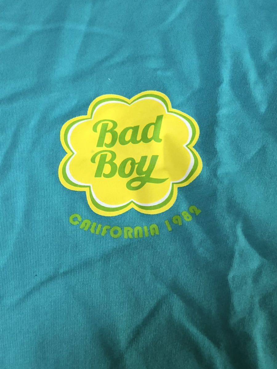 BAD BOY バッドボーイ　未使用タグ付き　長袖Teeシャツ　サイズ　メンズL カラー:ターコイズ　品番:111115 株式会社ク・ラッチ_画像2