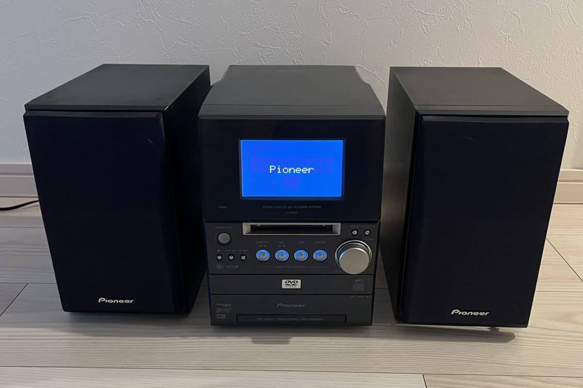 パイオニアPioneer DVD/MDミニコンポーネントシステム DVD/CD パイオニアPioneer DVD/MDミニコンポーネントシステム DVD/CD