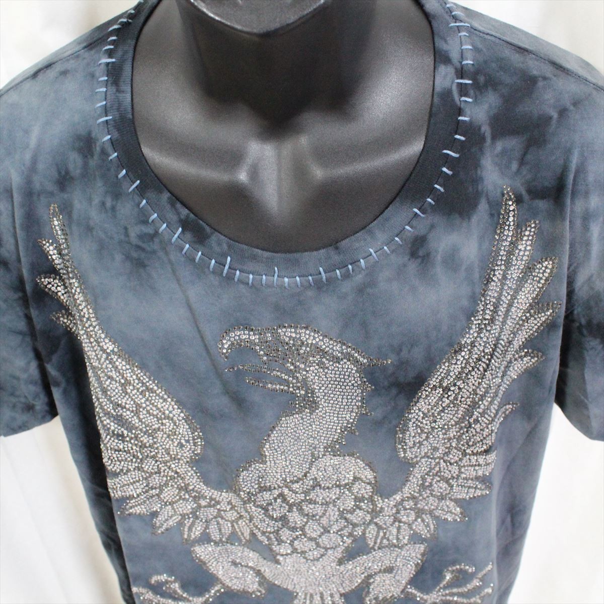 アイコニック クチュール Iconic Couture メンズ半袖Ｔシャツ ネイビー 新品 紺 アメリカ製_画像3