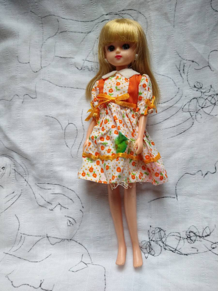 vintage*レトロ*リカちゃん　*ピアス付?イヤリング?付*刻印アリ*USED*マニア*コレクター
