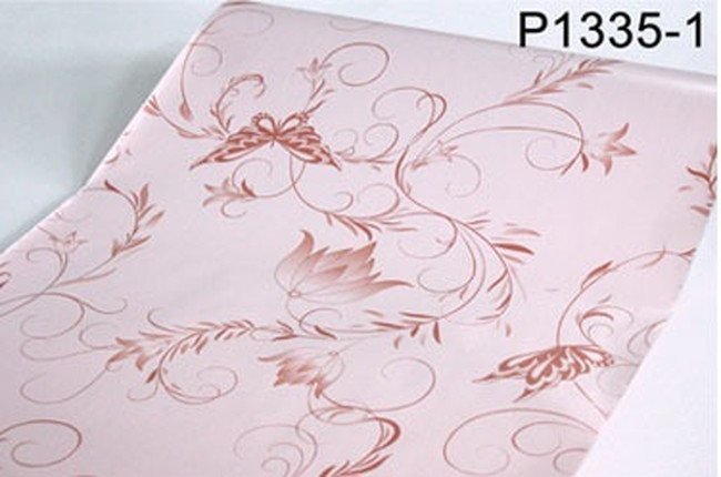 p1335-1　蝶　葉っぱ　リフォーム　多用途　フラワー　はがせる　壁紙　花柄　ウォールステッカー　シール　リメイクシート