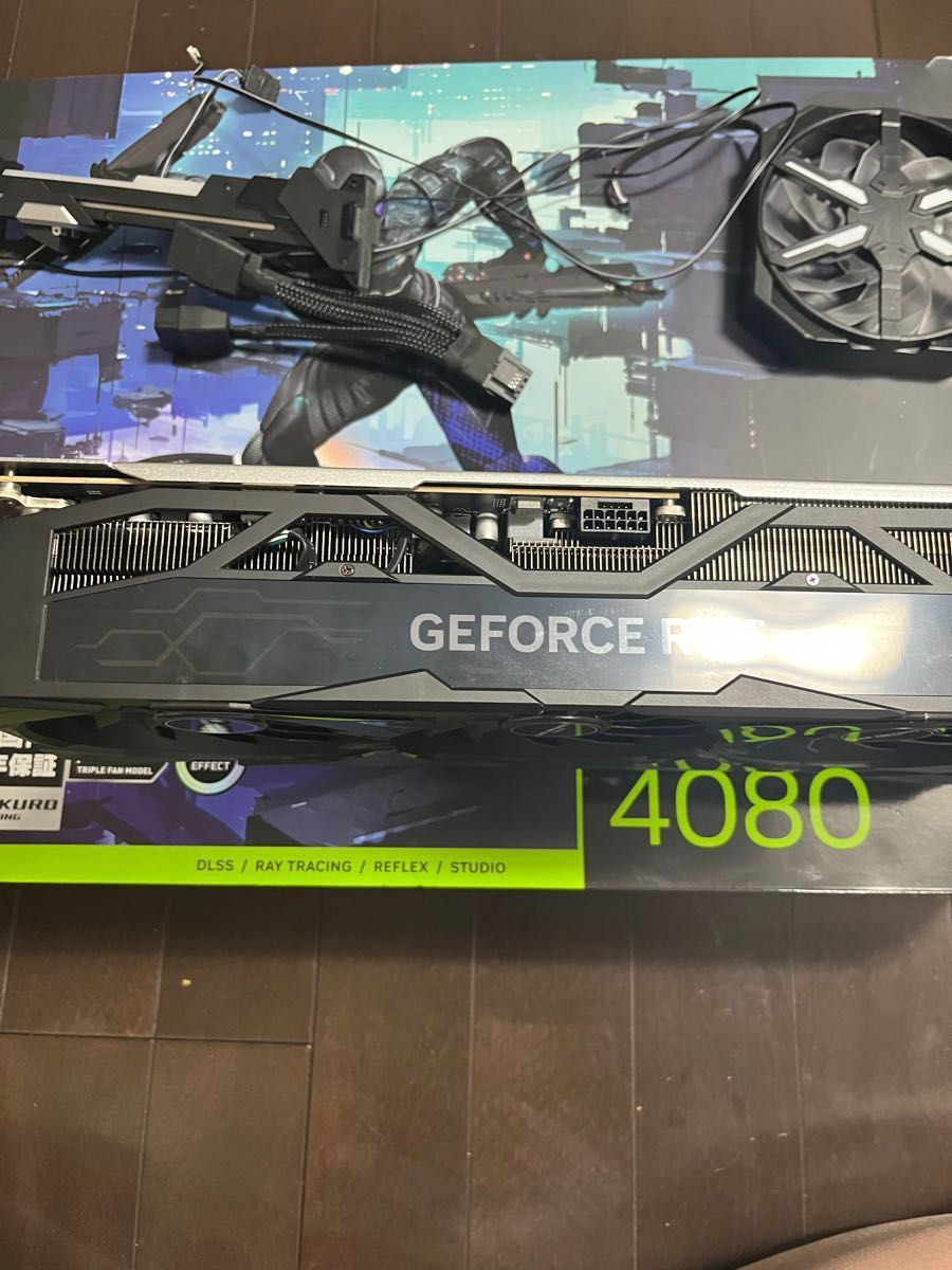 動作品】玄人志向 GeForce RTX 4080 GG-RTX4080-E16GB/OC/TP 動作品】玄人志向 GeForce RTX 4080 GG-RTX4080-E16GB/OC/TP