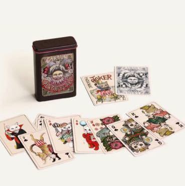 ヒグチユウコ展♪ CIRCUS FINAL END CIRCUS PLAYING CARDS♪ 缶入り