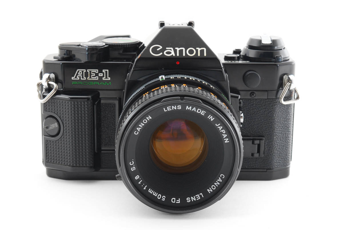 整備済】Canon AE-1 プログラム + New FD 50mm f1.4-