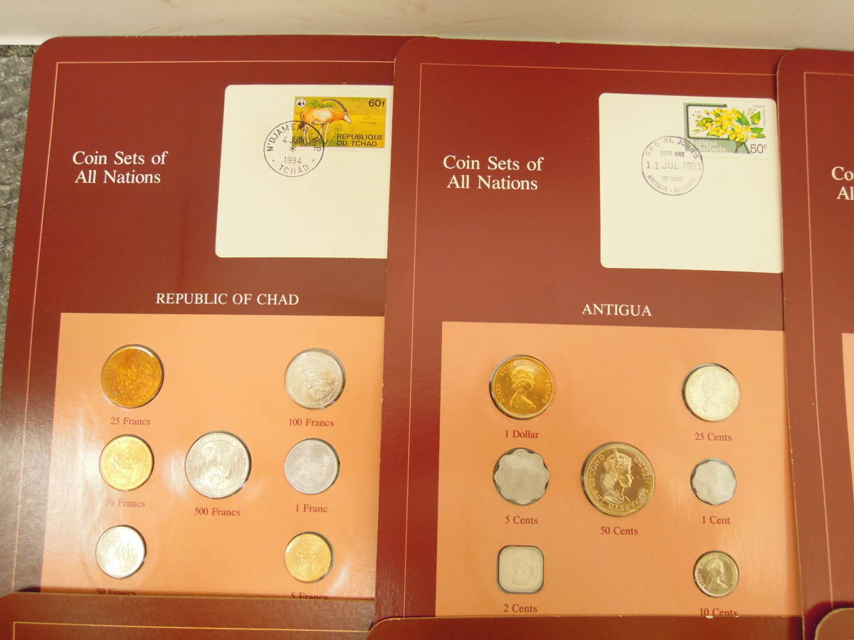 40330☆ COIN SETS OF ALL NATIONS フランクリンミント 世界の国々の