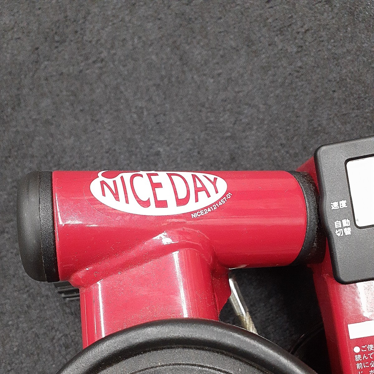 NICEDAY ナイスデイ 健康ステッパー ND-1R レッド 足踏み 健康器具 エクササイズ トレーニング 家庭用 レッド 赤 zejエの画像5