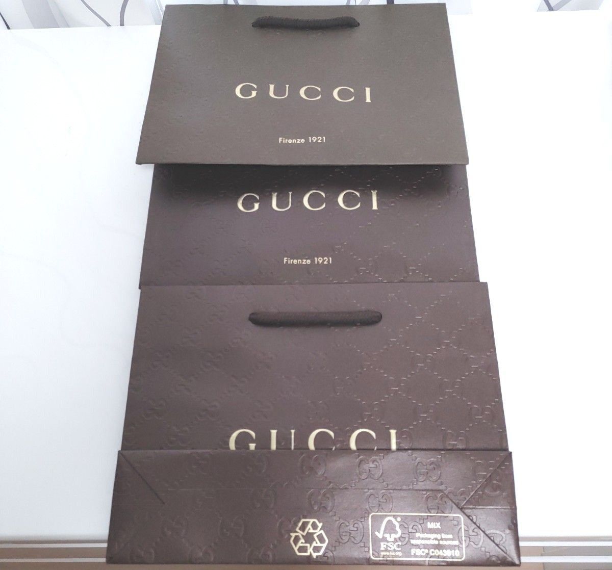 CHANEL　GUCCI　ショップ袋　箱　リボン　その他　未使用