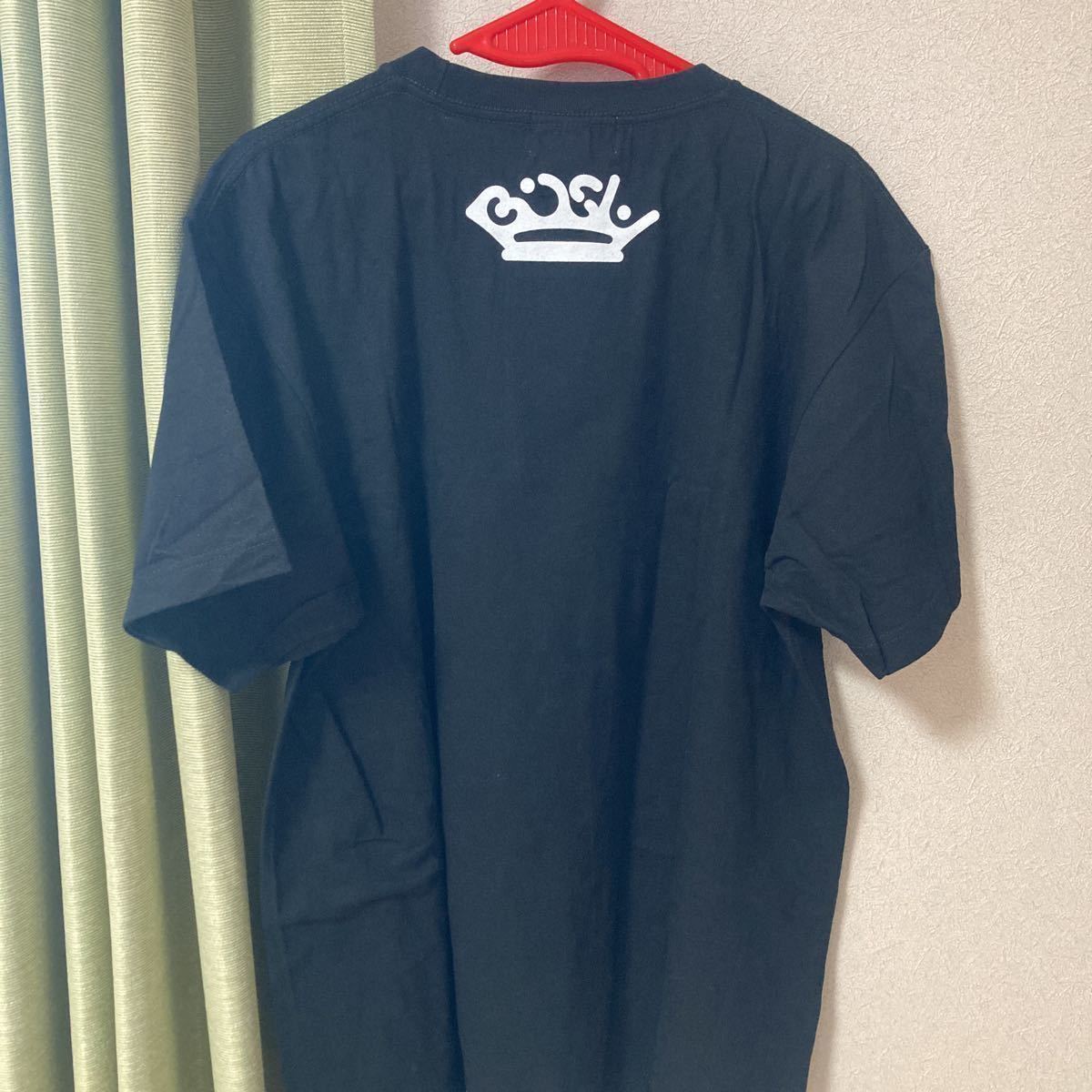 [ beautiful goods ]BiSHbishu red ribbon army RiBBON T-shirt L size 
