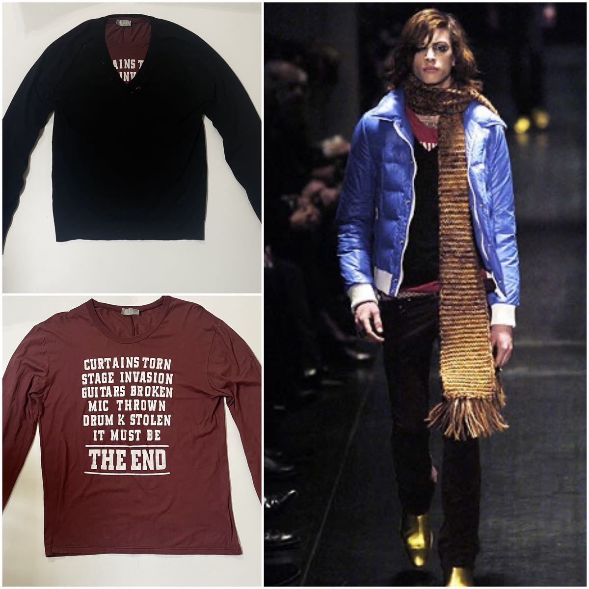 Yahoo!オークション - 希少 名作 05AW Dior Homme THE END Yahoo!オークション - 希少 名作 05AW Dior Homme THE END