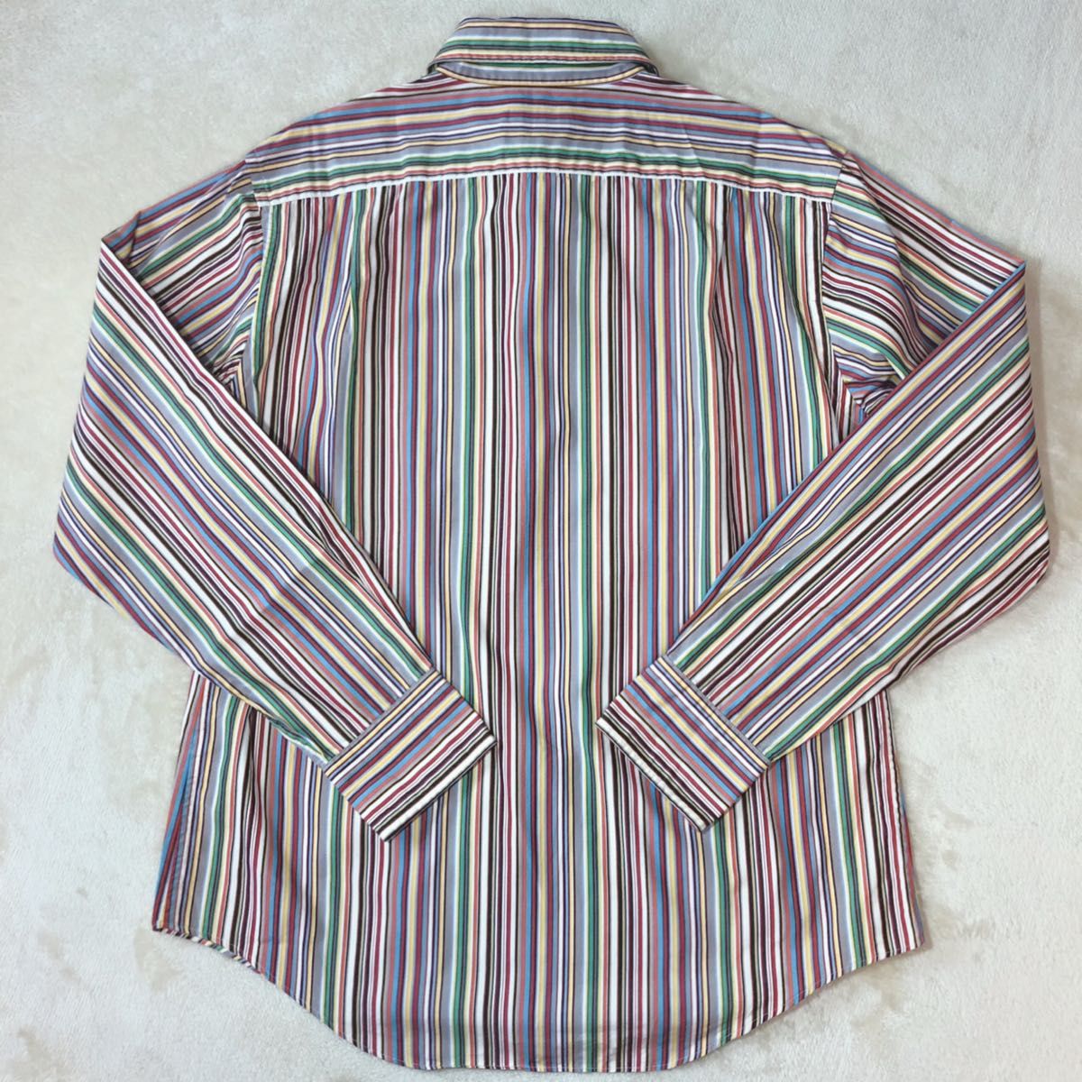 Paul Smith LONDON マルチカラー 長袖シャツ マルチストライプ|PayPay