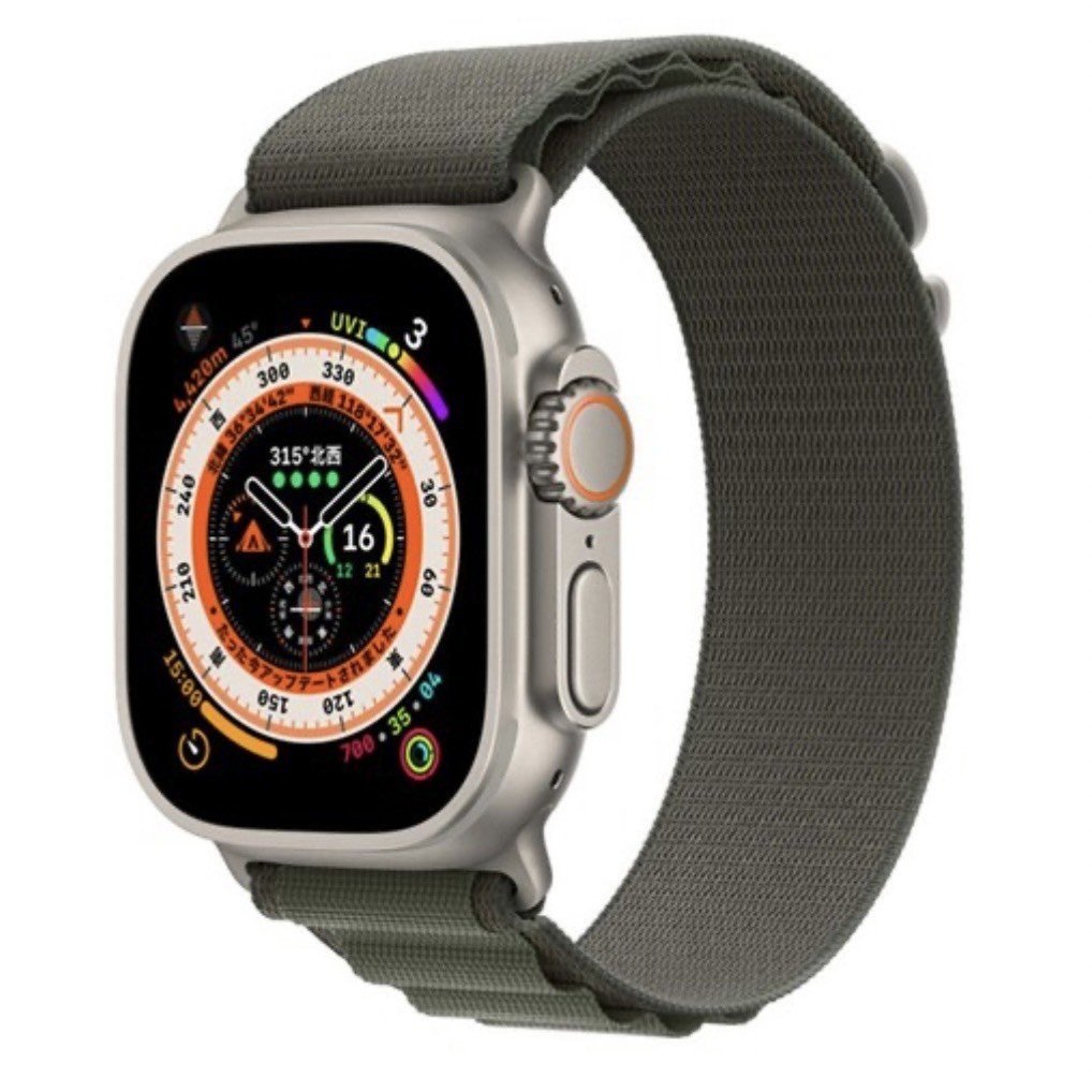 新品未開封 Apple Watch Ultra アルパインループグリーンM-