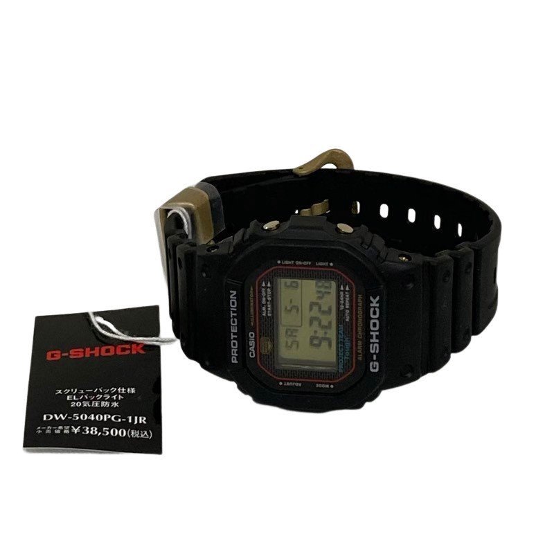 CASIO G-SHOCK DW-5040PG-1JR 40周年モデル G-SHOCK 40th Anniversary