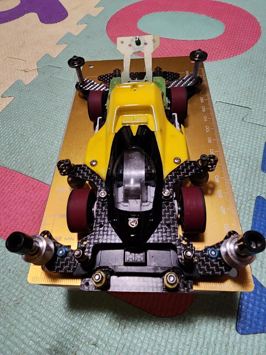 ミニ四駆 MSフレキ サンダーショット タミヤカラー ATスライドダンパー
