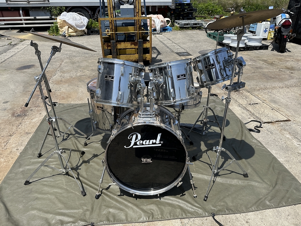 Pearl ROCKBIRD 22BD/16FT/13TT/12TT/10TTセット ハードウェアはおまけ
