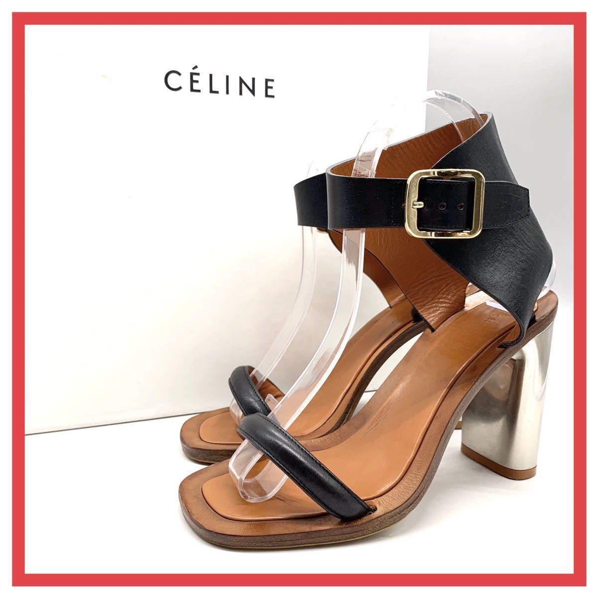 レディース CELINE (セリーヌ) フィービ バンバン メタルヒール