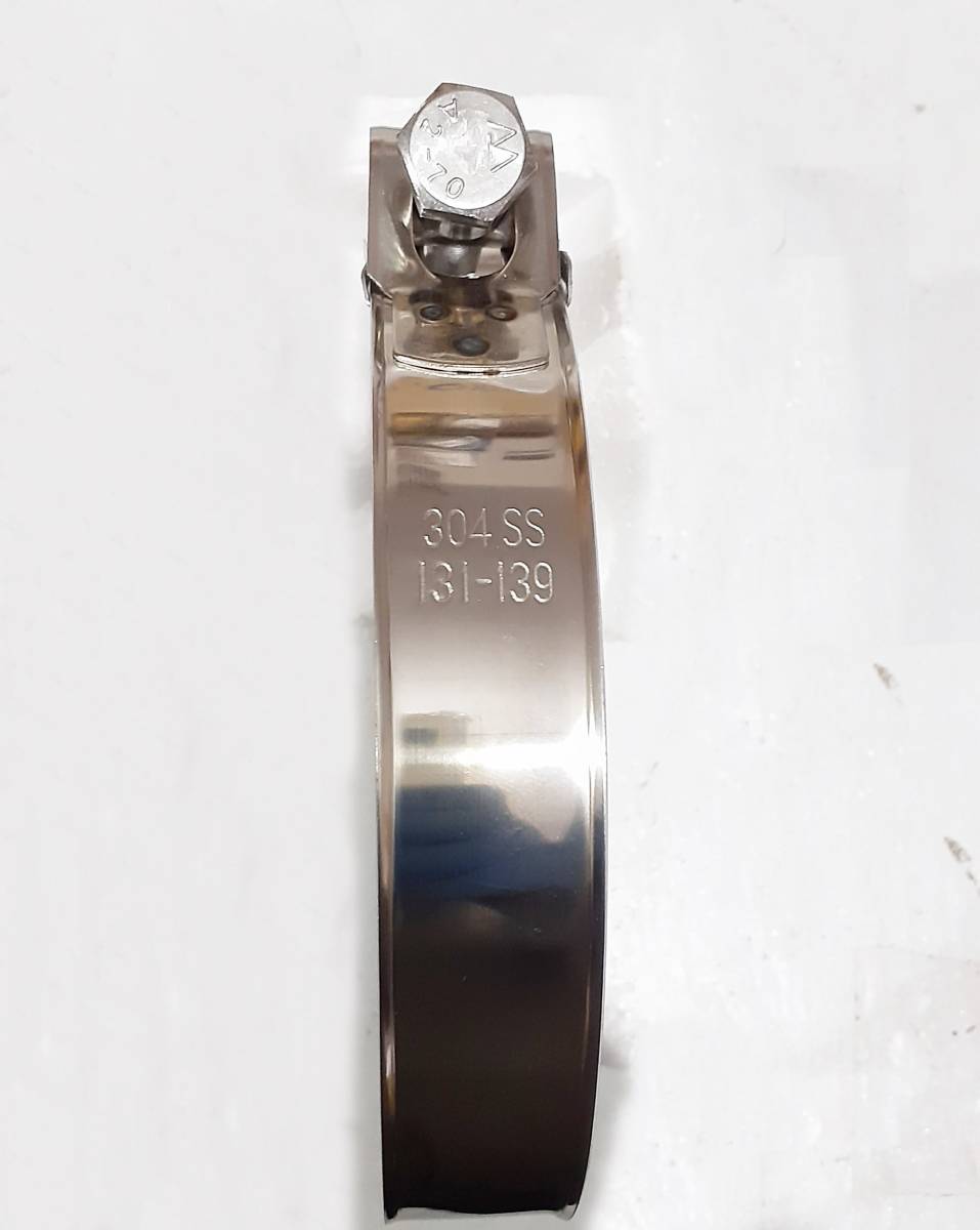 [ бесплатная доставка ]131mm~139mm хомут глушителя нержавеющая сталь шланг частота зажим топливный шланг глушитель частота фиксация 
