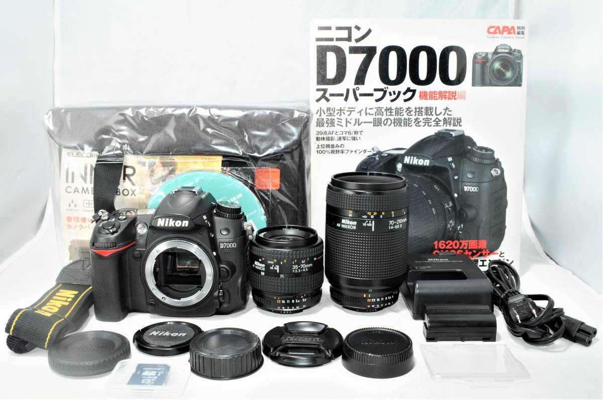 100％品質 デジタル一眼レフカメラ Nikon ニコン ☆バッグ付美品