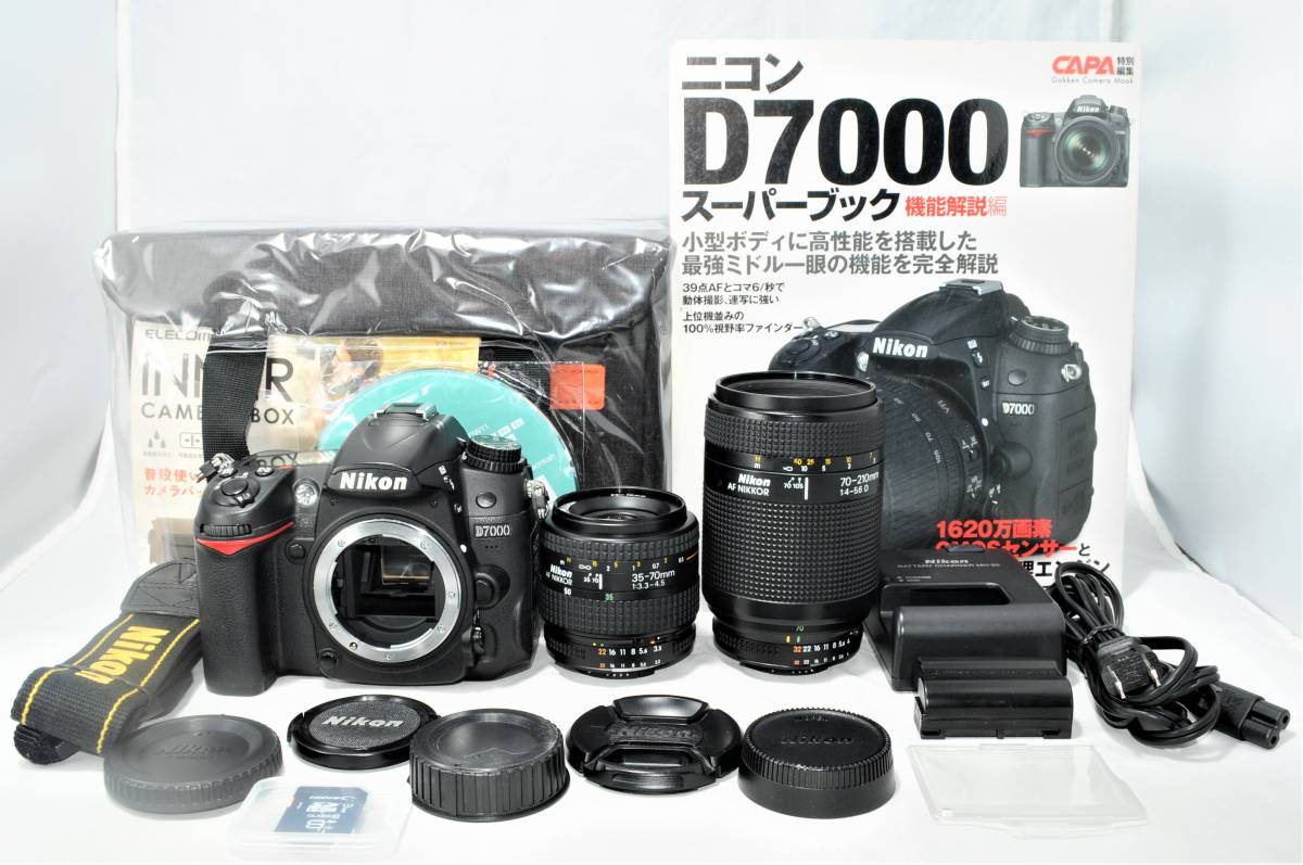 超歓迎された デジタル一眼レフカメラ Nikon ニコン ☆バッグ付美品