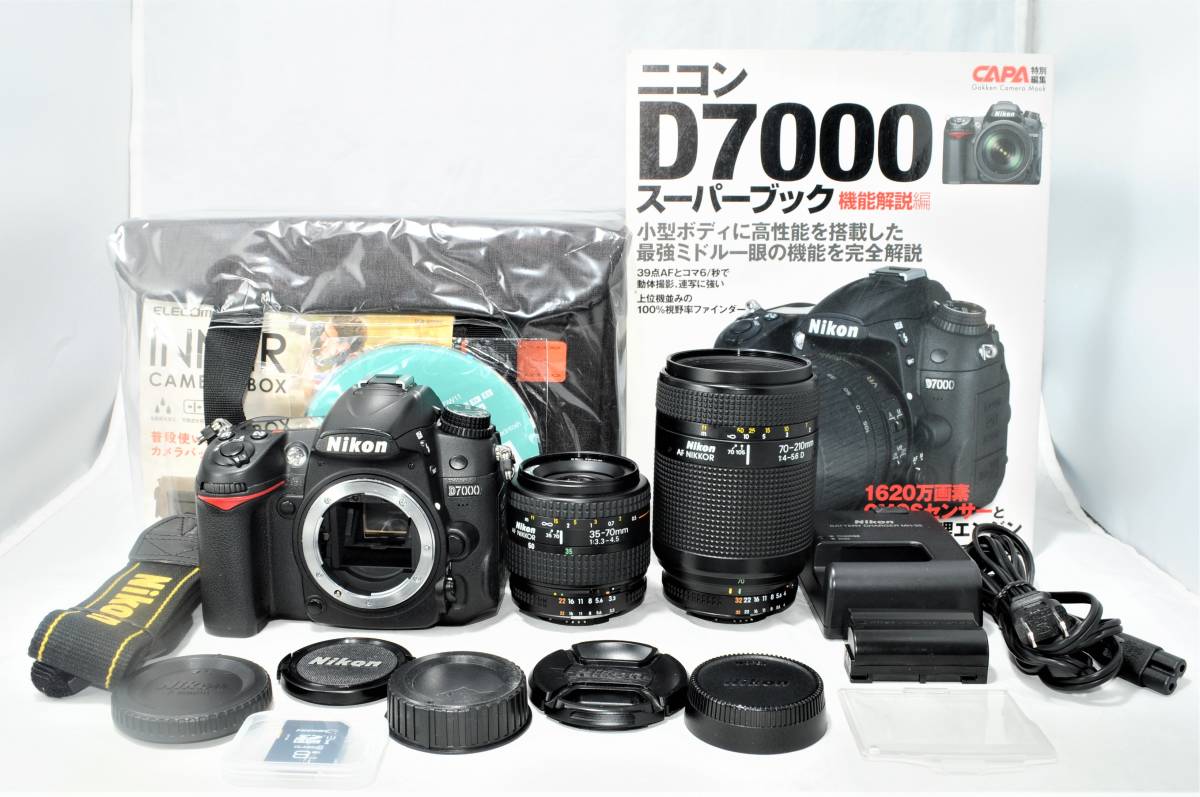 超歓迎された デジタル一眼レフカメラ Nikon ニコン ☆バッグ付美品