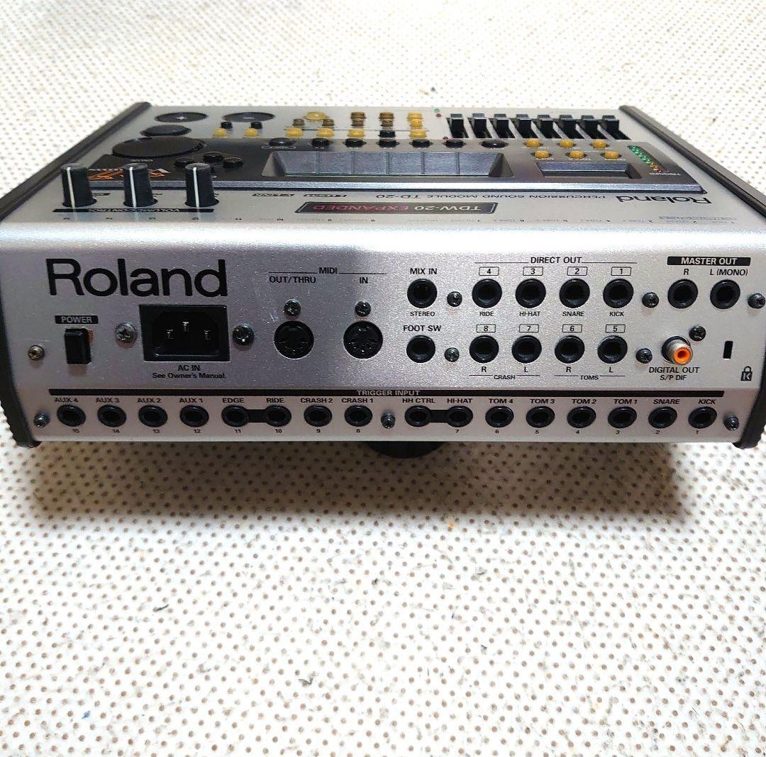 美品 TDW-20 Roland TD-20 EXPANDED 音源 モジュール ローランド 電子
