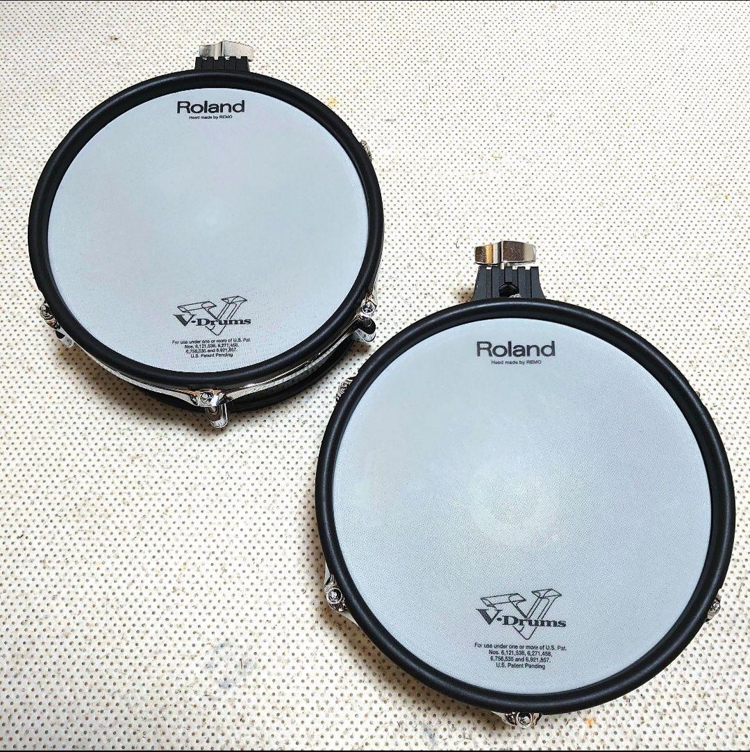 Roland PD-105 スネア タム 2個 ローランド 電子ドラム fajasbela.com