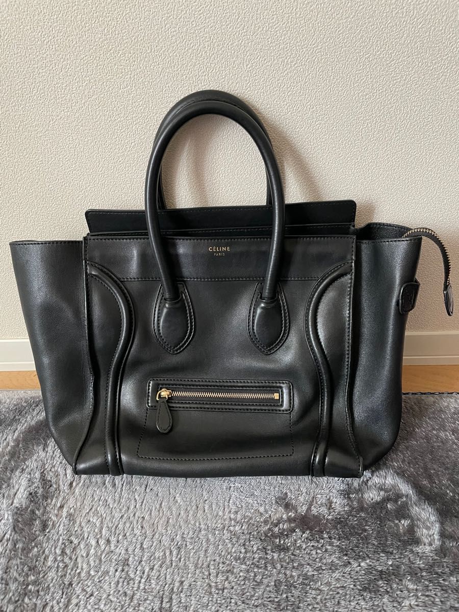 値下げ中 CELINE セリーヌ ラゲージ ミニショッパー ブラック