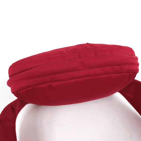 Prada waist bag belt bag hip bag body bag beautiful goods red red shoulder bag diagonal ..PRADA q885