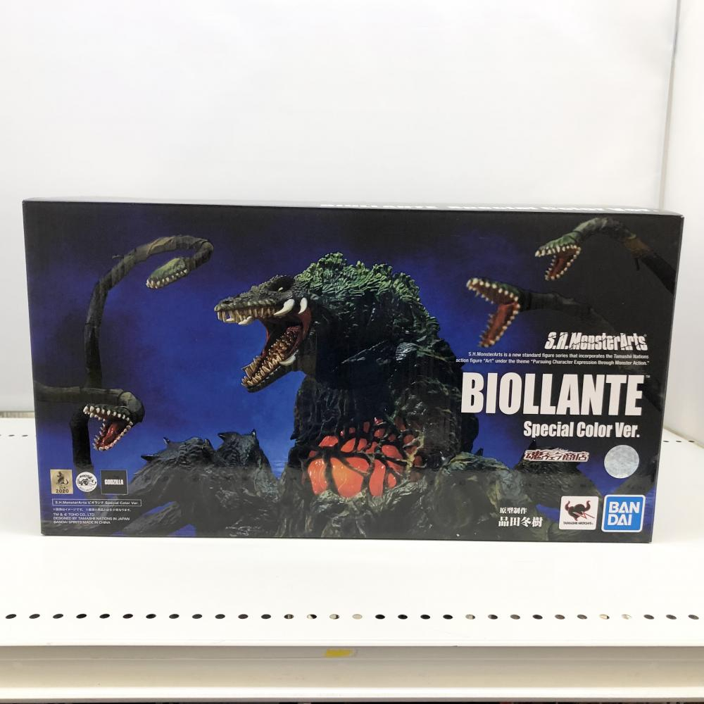 中古】【美品】S.H.MonsterArts ビオランテ Special Color Ver