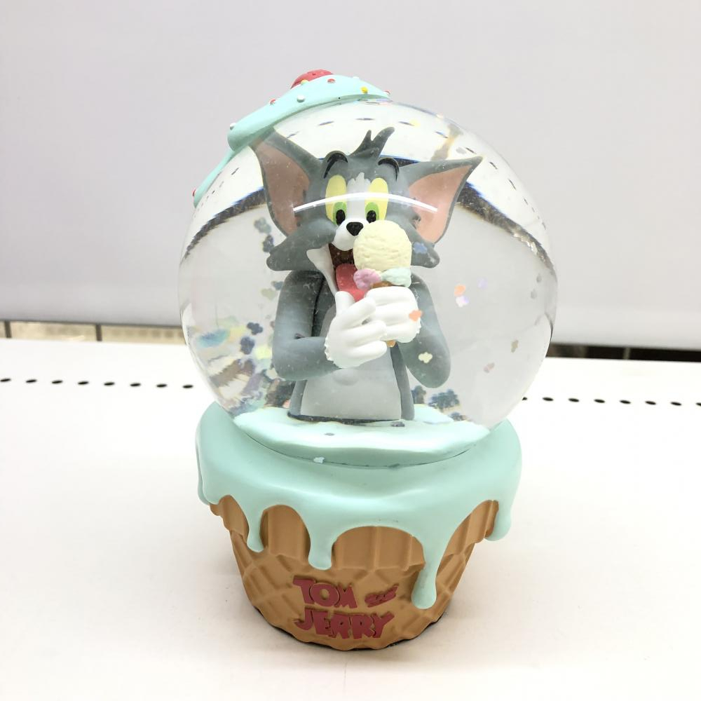[ used ] Tom to Jerry soap Studio cheese ice cream snow glove snow dome TOM&JERRY [240066082188]