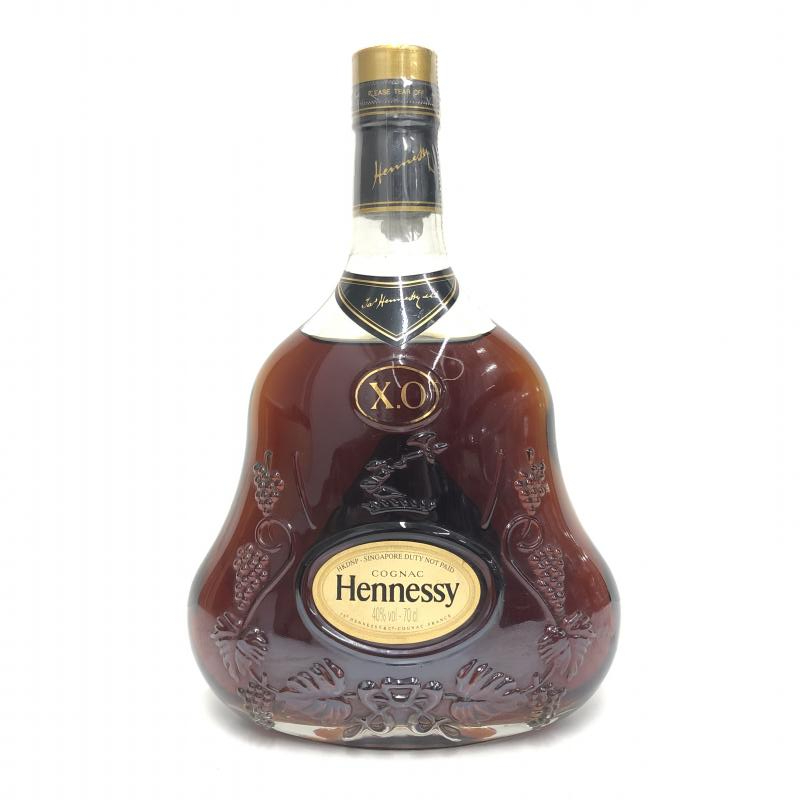 【中古】【未開栓】Hennessy ヘネシー 金キャップ クリアボトル 700ml 40％[240019394219]