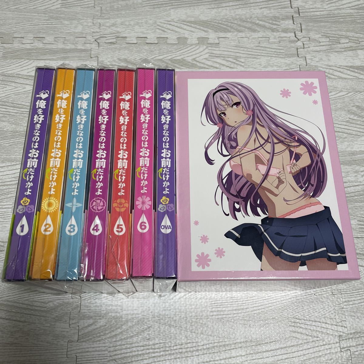 俺を好きなのはお前だけかよ 完全生産限定版 Blu-ray 全6巻セット + OVA 計7巻セット 全巻セット とらのあな全巻購入特典 全巻収納BOX付 俺を好きなのはお前だけかよ 完全生産限定版 Blu-ray 全6巻セット + OVA 計7巻セット 全巻セット とらのあな全巻購入特典 全巻収納BOX付