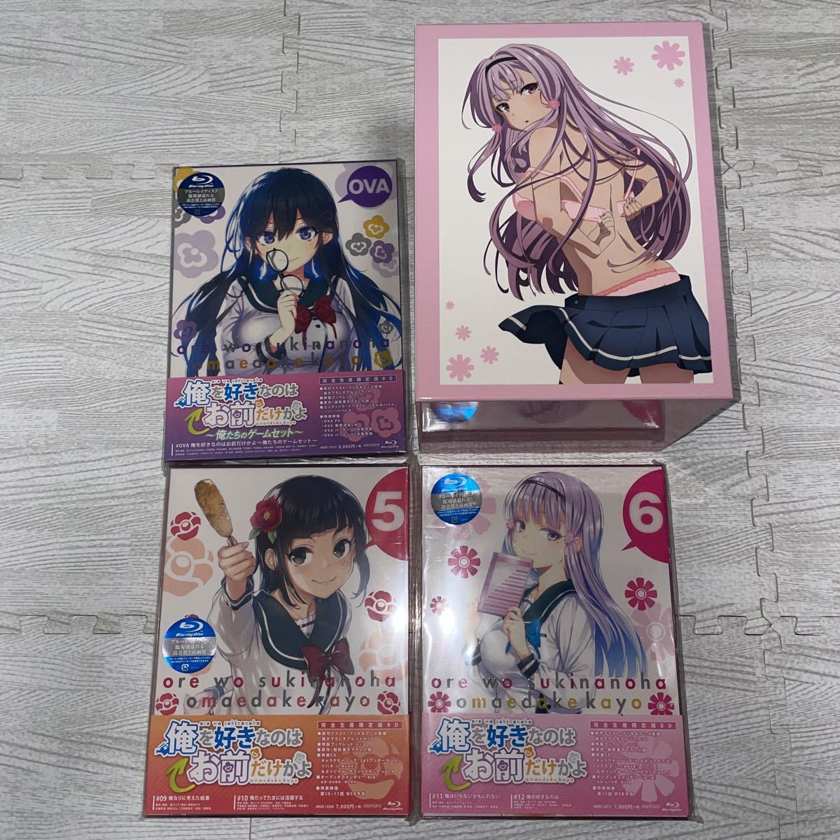 俺を好きなのはお前だけかよ 完全生産限定版 Blu-ray 全6巻セット + OVA 計7巻セット 全巻セット とらのあな全巻購入特典 全巻収納BOX付 俺を好きなのはお前だけかよ 完全生産限定版 Blu-ray 全6巻セット + OVA 計7巻セット 全巻セット とらのあな全巻購入特典 全巻収納BOX付