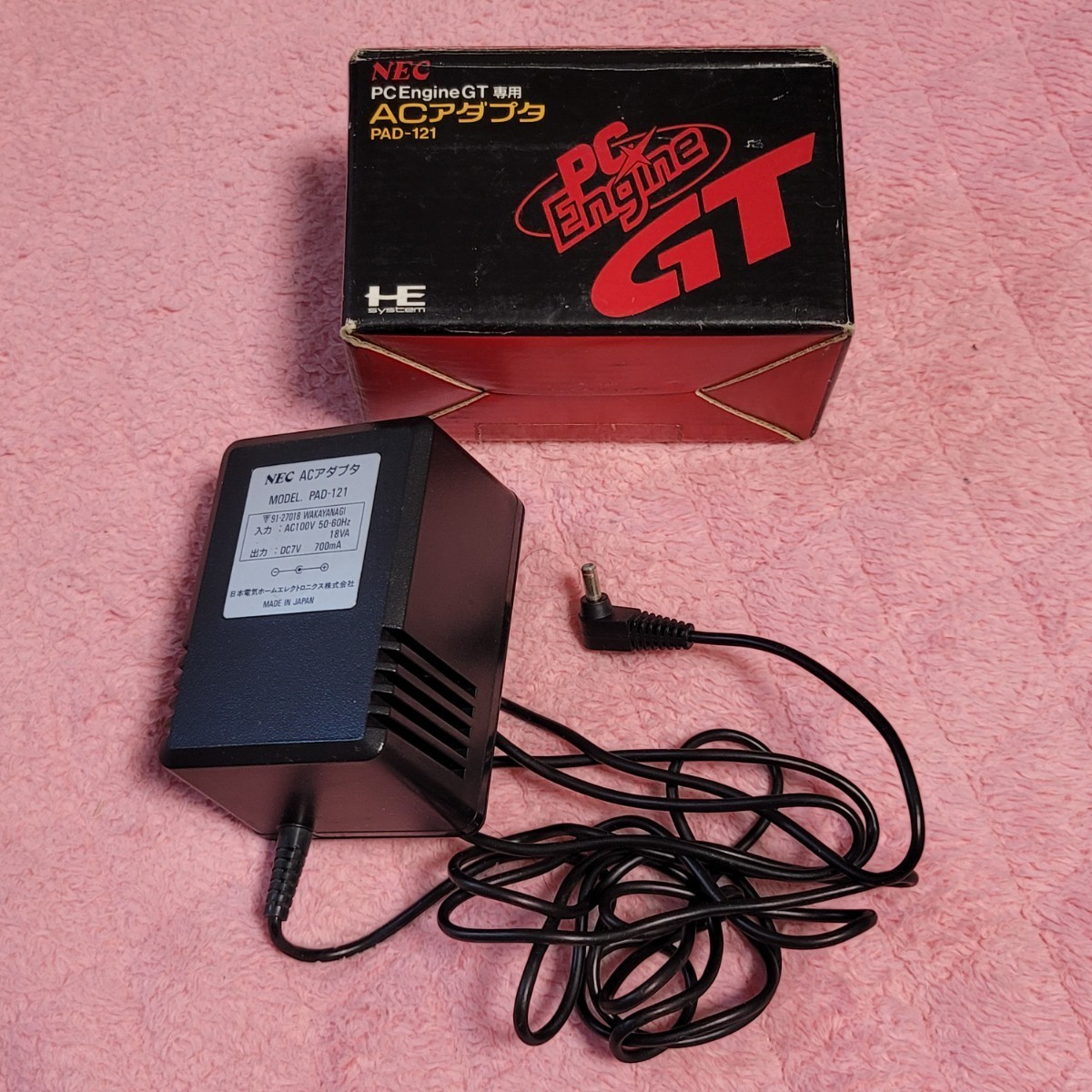 良好品】 PCエンジン GT専用 純正アダプター PAD-121 通電確認済 e