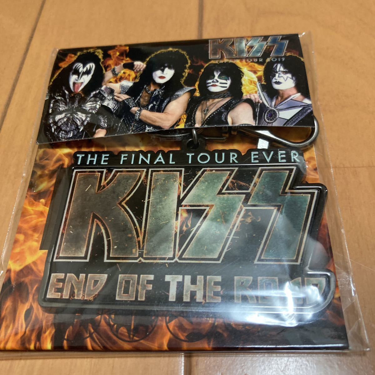 KISS キッス 日本公演 2019年 END OF THE ROAD地獄のキーホルダー 新品