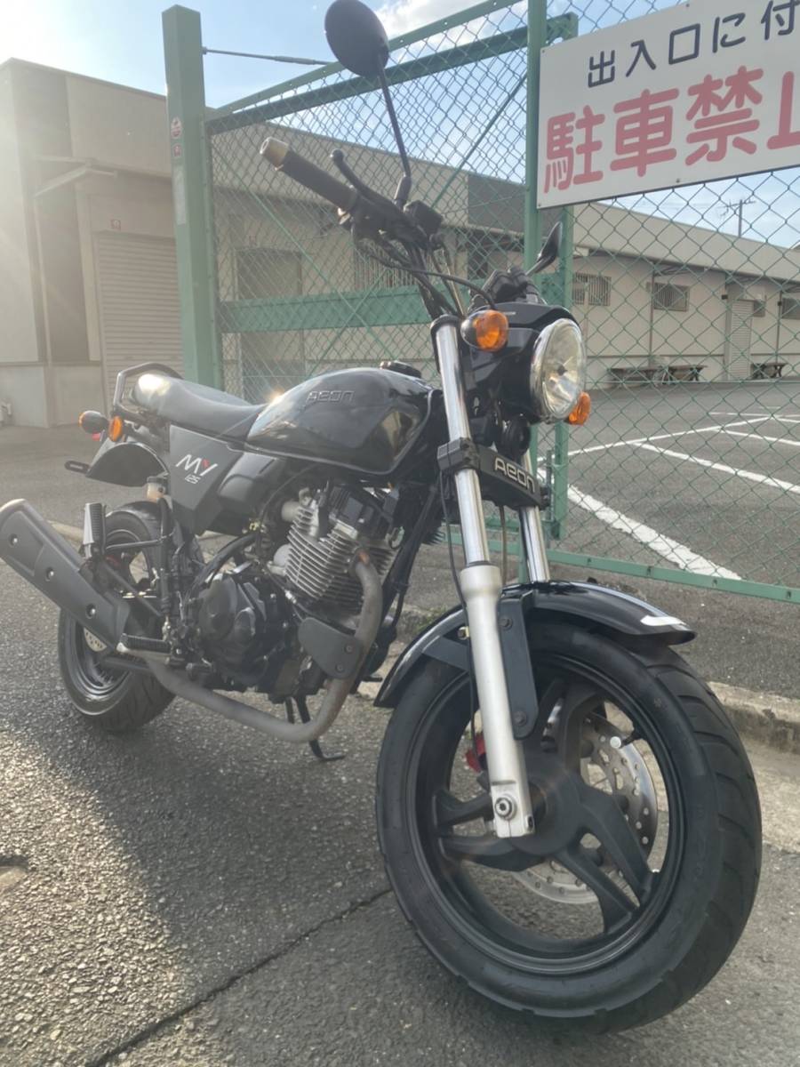 Aモーター MY125 11610㎞ エンジン実働 通勤・通学などに 125㏄ 書類