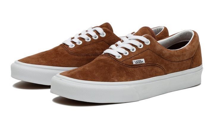 送料無料 28.5cm●バンズ VANS Pig Suede Collection ヴァンズ ERA エラ VN0A5KX51RE ピッグ スエード 茶 スニーカー_画像1