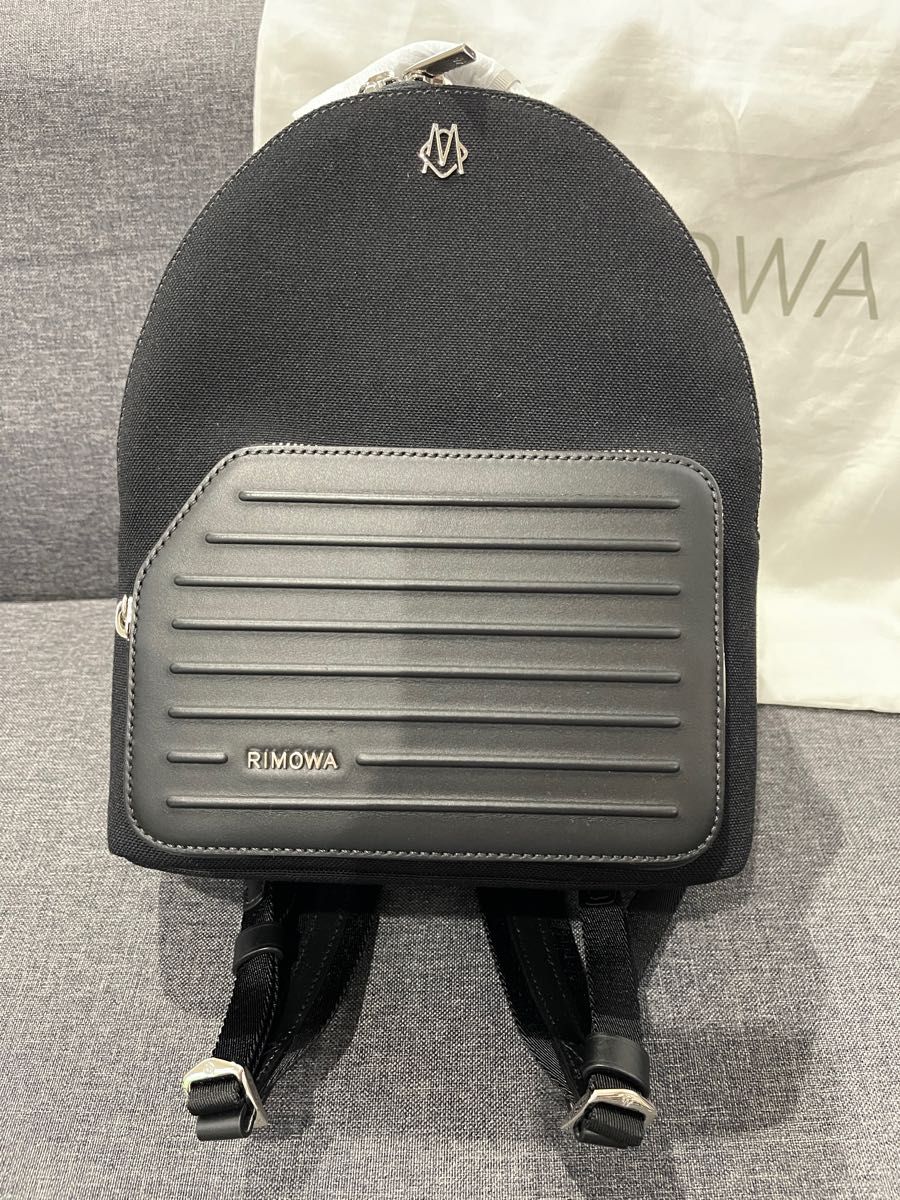 RIMOWA Never Still スモールバックパック レザー キャンバス RIMOWA Never Still スモールバックパック レザー キャンバス