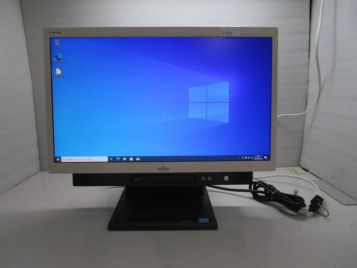 FUJITSU ESPRIMO K554/G FMVK01003 Corei5-3340M 2.70GHz/メモリ4GB