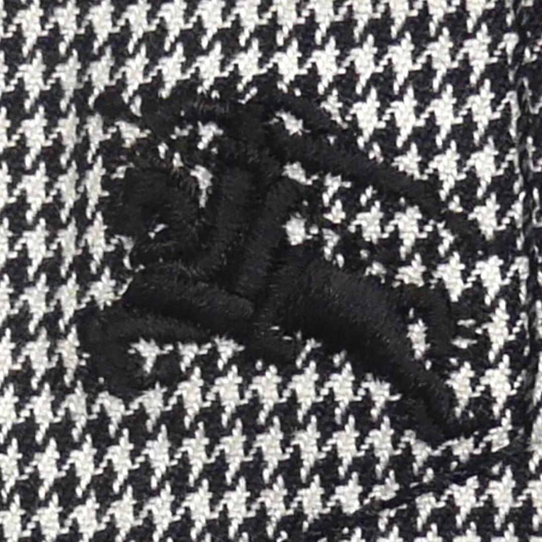 即決★BURBERRY BLACK LABE★W30位 チェックパンツ 廃盤 バーバリーブラックレーベル メンズ 73 千鳥格子 三陽商会 ナイト刺繍