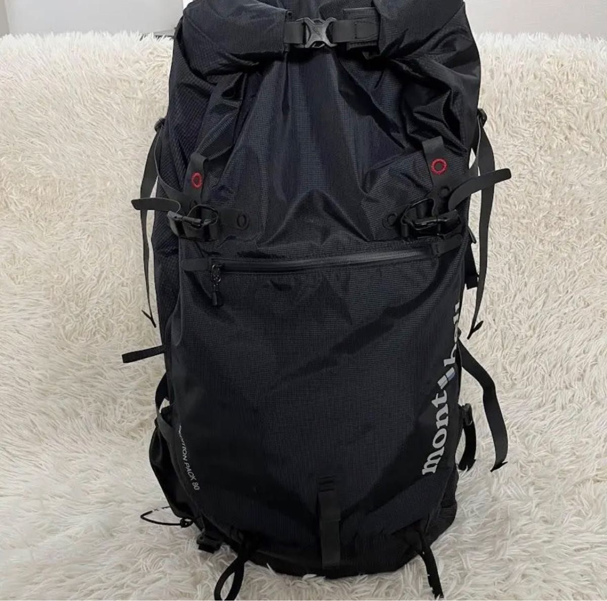 モンベル mont-bell エクスペディションパック 80L ブラック モンベル mont-bell エクスペディションパック 80L ブラック