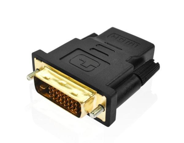(cm)DVI(オス) ⇔ HDMI(メス)変換アダプタ_画像1