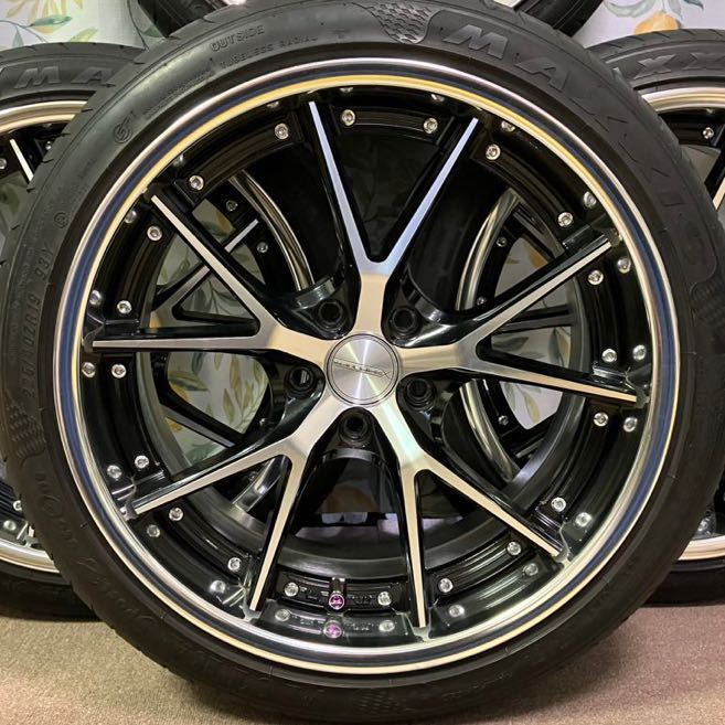 wedsマーベリック 905S 美品 19インチホイール タイヤセット PCD114.3