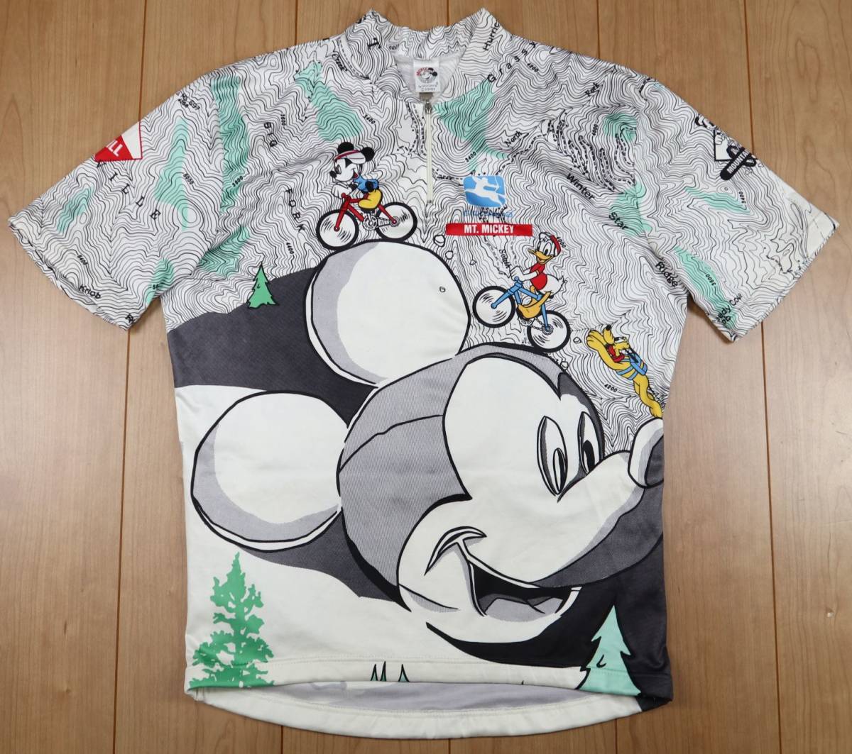 訳あり☆Giordana×MICKEY ジョルダーナ×ミッキーマウス 半袖